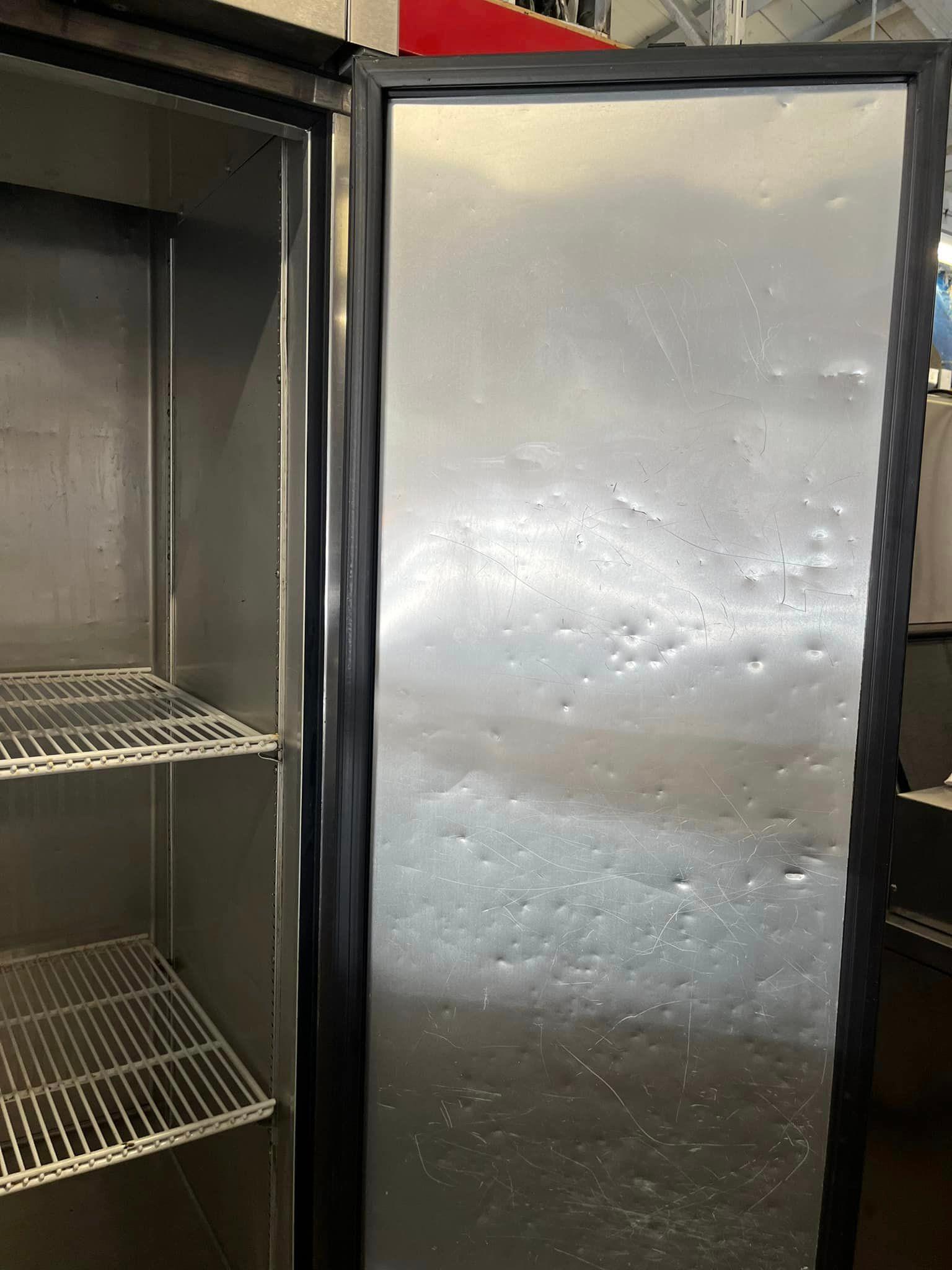 True 2 Door Refrigerator w/Digital Thermostat