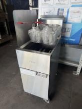 Dean 35-45Lb Gas Deep Fryer 120,000 BTUS