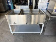 Duke 3 Well Electric Steam Table 115v.