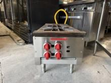 American Range Double Stock Pot Gas Range, Floor Model For Large Pots