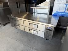 Atosa Refrigerated NSF 72 IN CHEF BASE WITH 4 DRAWERS