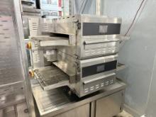 Ovention DOUBLE DECK C2000 20" Electric Countertop Conveyor Oven - 208-240v/3ph (Comes with stand)