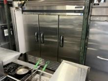 Norlake 3 Door Reach in Refrigerator