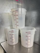 Cambro  22QT Storage Containers