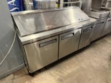 Dukers 72” 3 Door Sandwich Prep Table
