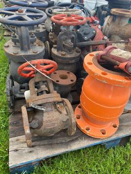 Pallet of Misc Valves
