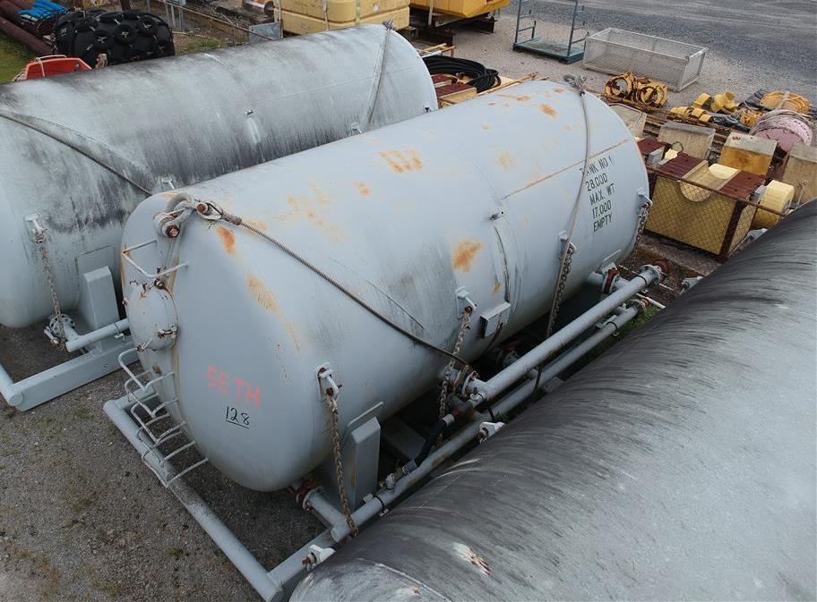 Bulk Compressor Tank - 1000 Cubic Feet Volume - SN: 101220-8