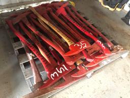 Large Lot of Fire Axes