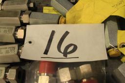 lot of medium and high pressure Butech fittings and valves
