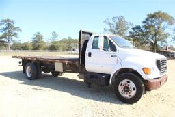 2000 FORD F650 - 20FT FLATBED