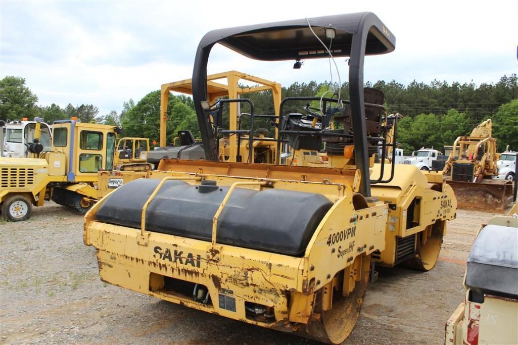 SAKAI SW990 DOUBLE DRUM ROLLER