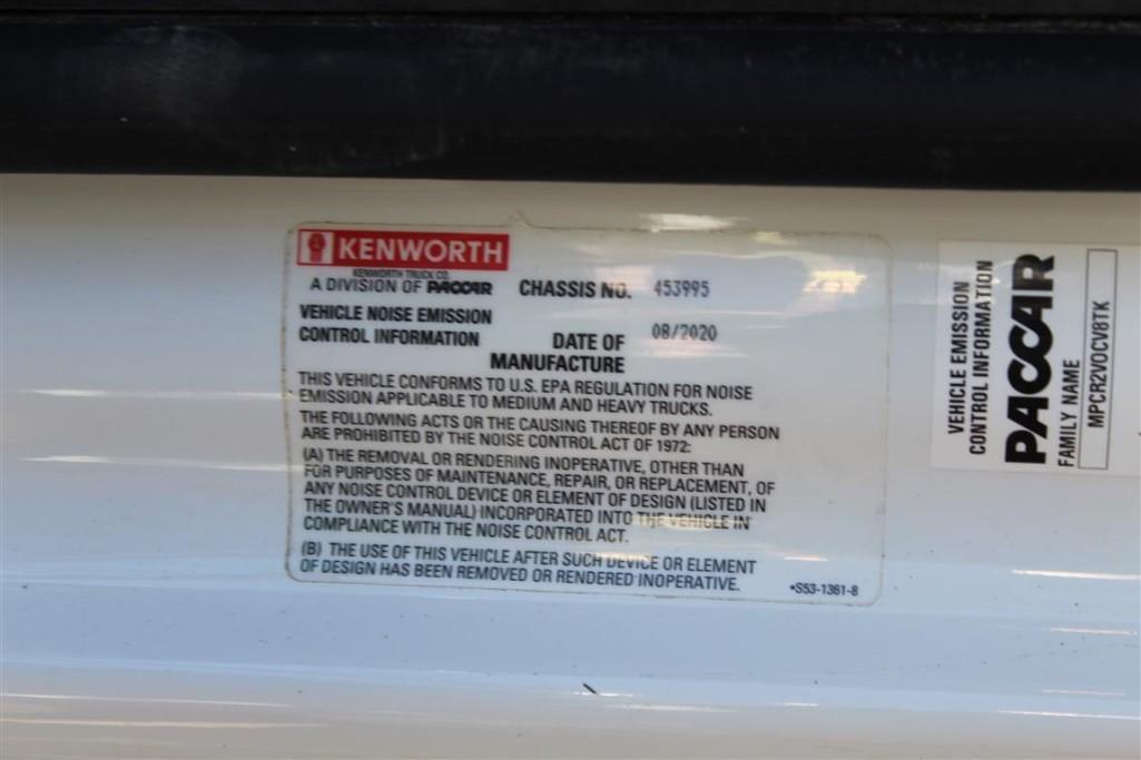2021 KENWORTH T880
