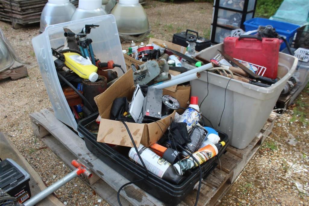 PALLET OF MISC ITEMS