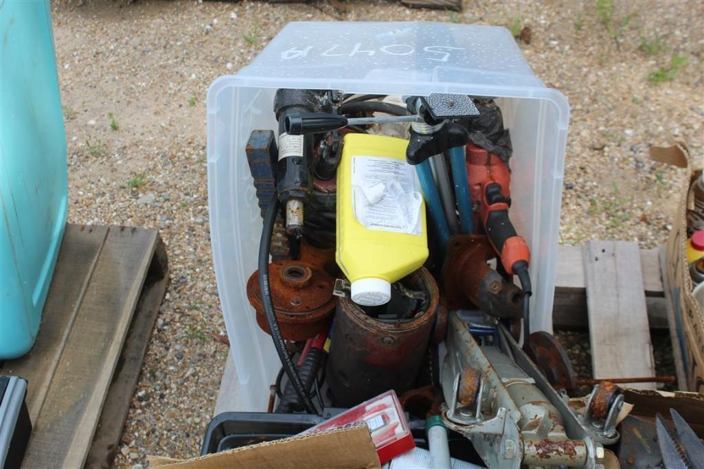 PALLET OF MISC ITEMS