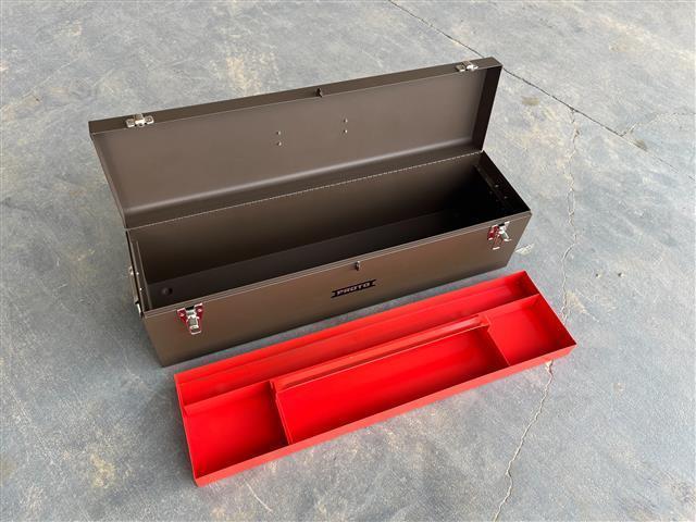 PROTO 32IN BROWN TOTE WITH RED TRAY
