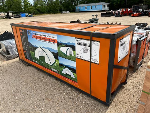 TMG 30FT X 60FT PEAK CEILING STORAGE SHELTER