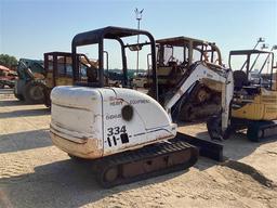 BOBCAT 334 FOR PARTS OR REPAIRS