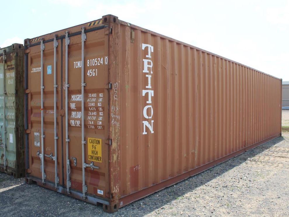 40FT HIGH CUBE CONTAINER