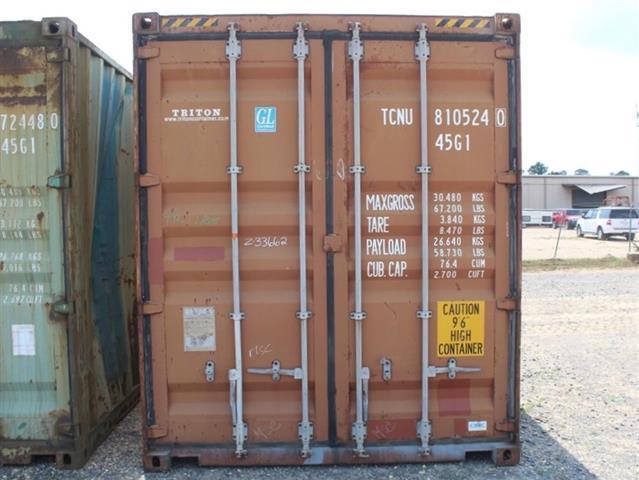 40FT HIGH CUBE CONTAINER