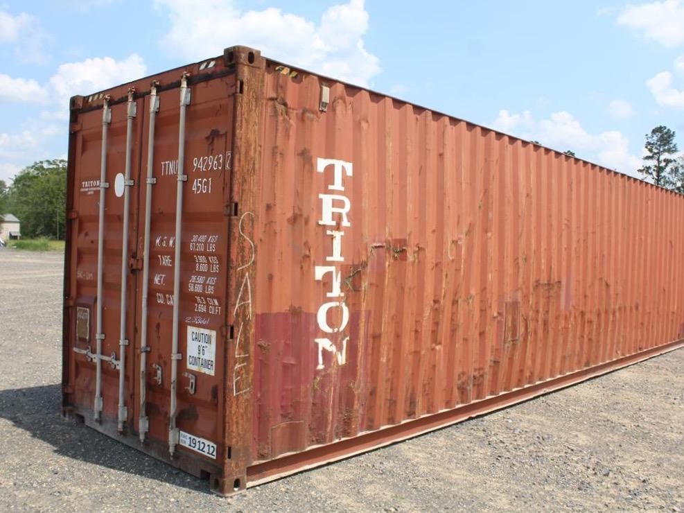 40FT HIGH CUBE CONTAINER