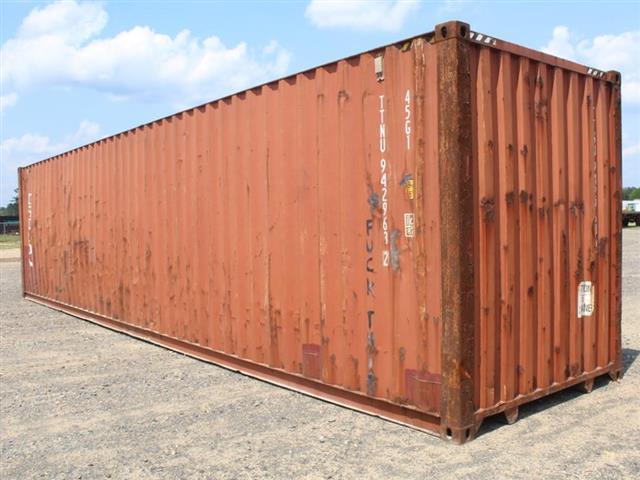 40FT HIGH CUBE CONTAINER