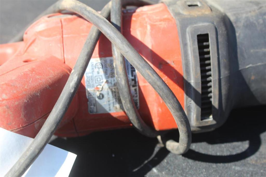 LOT OF 2 HILTI WSR1000 ELECTRIC RECIPROCATING SAWS