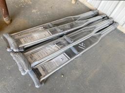 LOT OF 5 PAIRS OF CRUTCHES
