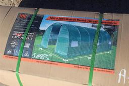10FT X 20FT ROUND GREENHOUSE