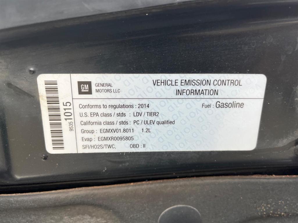 2014 CHEVROLET SPARK