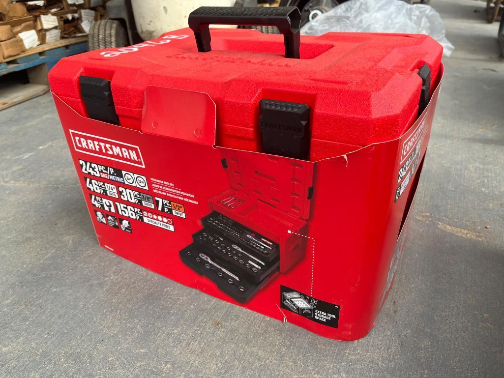 CRAFTSMAN 243PC STANDARD AND METRIC TOOL SET