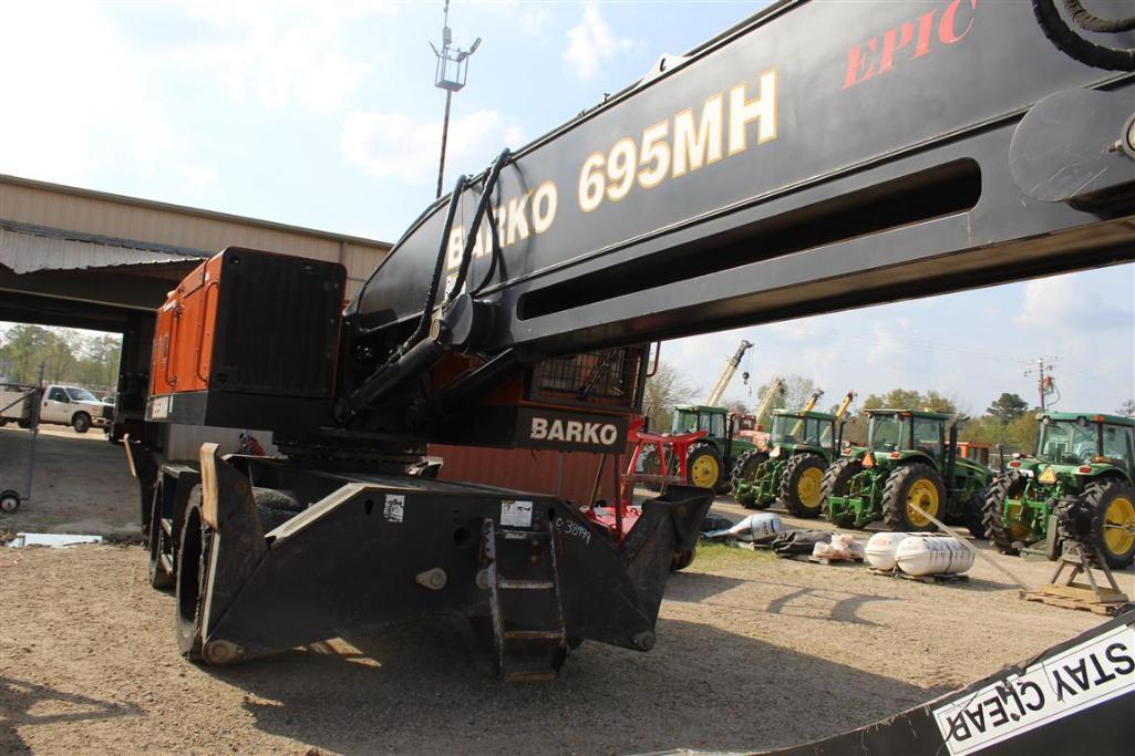 2010 BARKO 695MH WHEELED MATERIAL HANDELER