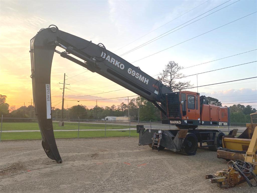2010 BARKO 695MH WHEELED MATERIAL HANDELER