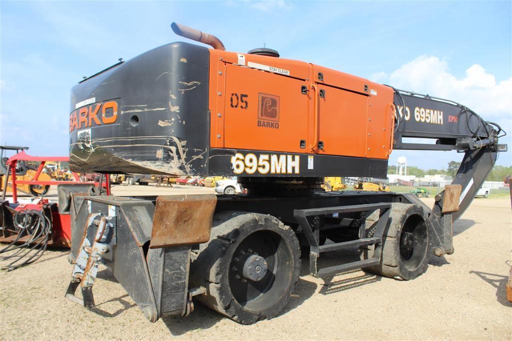 2010 BARKO 695MH WHEELED MATERIAL HANDELER