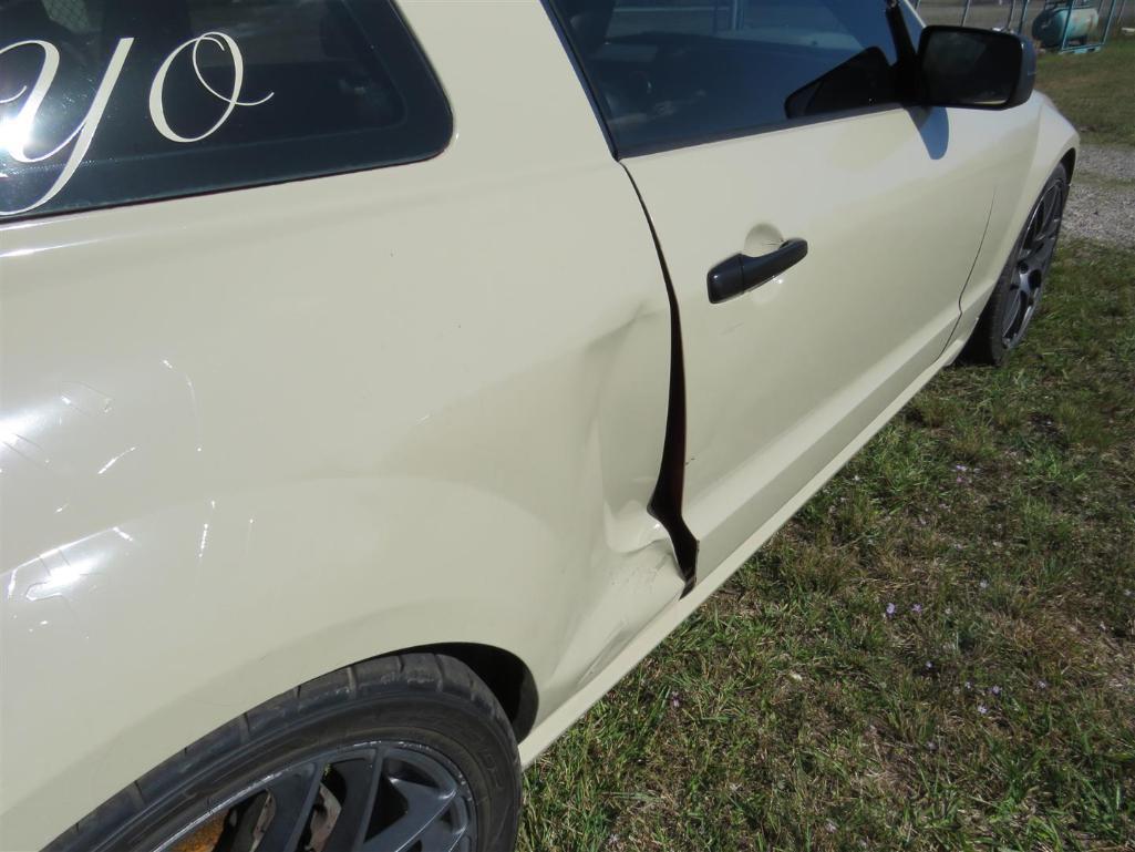2008 FORD MUSTANG - RECONSTRUCTED TITLE