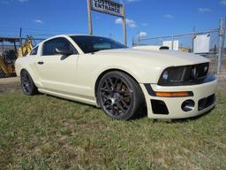 2008 FORD MUSTANG - RECONSTRUCTED TITLE