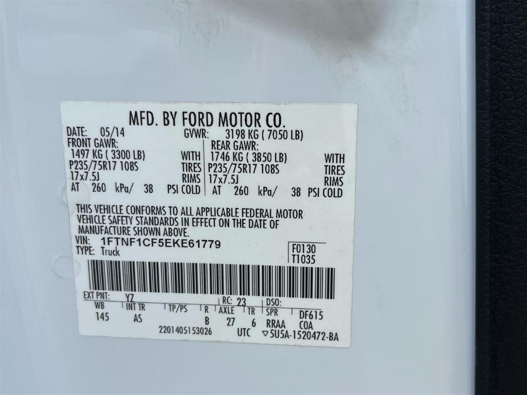 2014 FORD F150