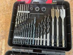 LOT OF 3 BLU MOL 100PIECE 1/4 HEX SHANK DRILL AND DRIVE SETS