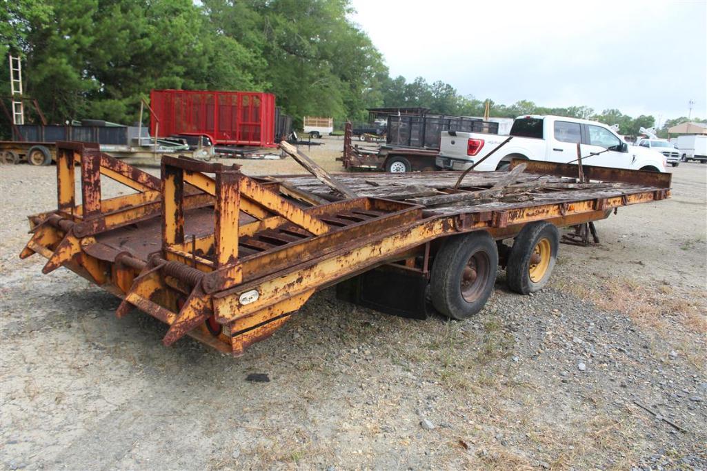 1997 ECONOLINE 23FT FLATBED TRAILER