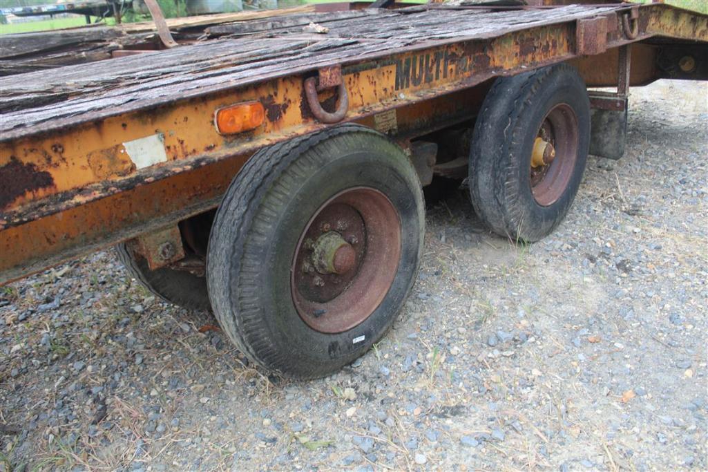 1997 ECONOLINE 23FT FLATBED TRAILER