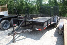 SUBLETT 14FT UTILITY TRAILER