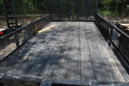 SUBLETT 14FT UTILITY TRAILER