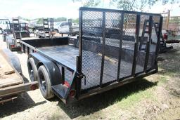 SUBLETT 14FT UTILITY TRAILER