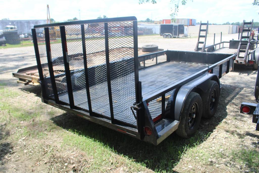 SUBLETT 14FT UTILITY TRAILER