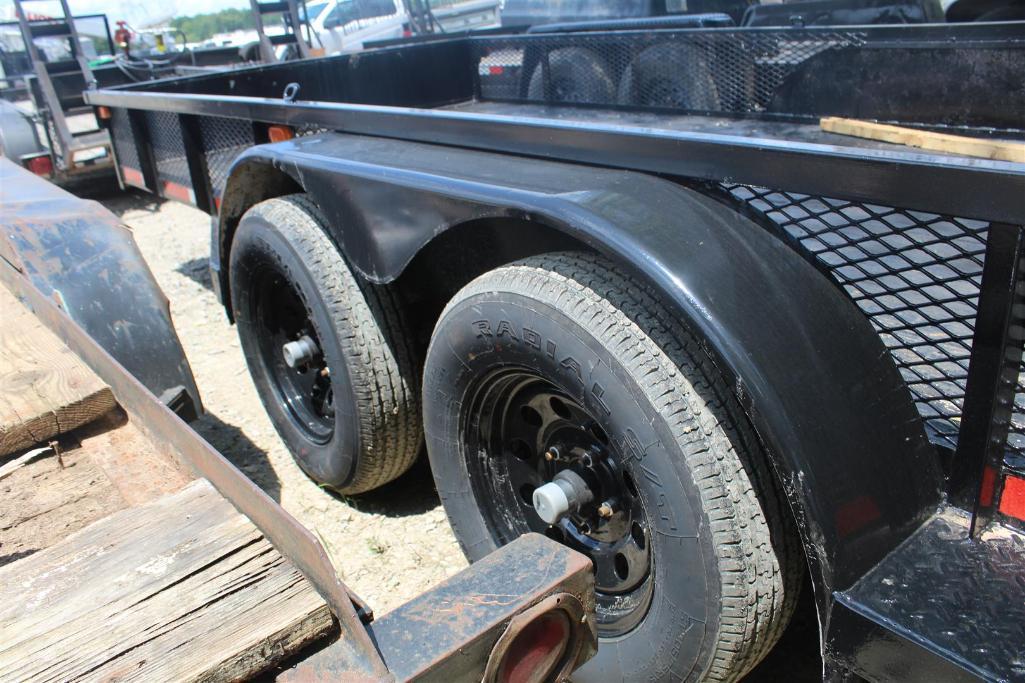 SUBLETT 14FT UTILITY TRAILER