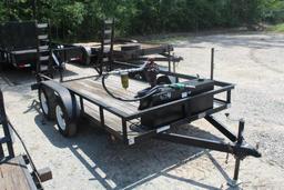 12FT X 6 1/2 FT TAG TRAILER NO TITLE