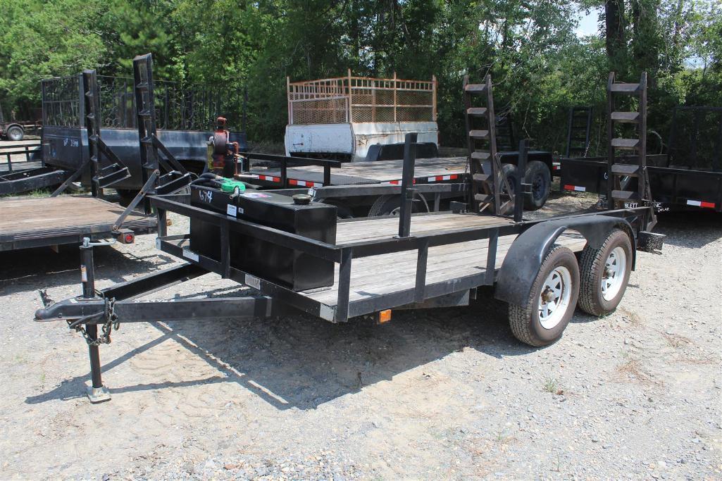 12FT X 6 1/2 FT TAG TRAILER NO TITLE