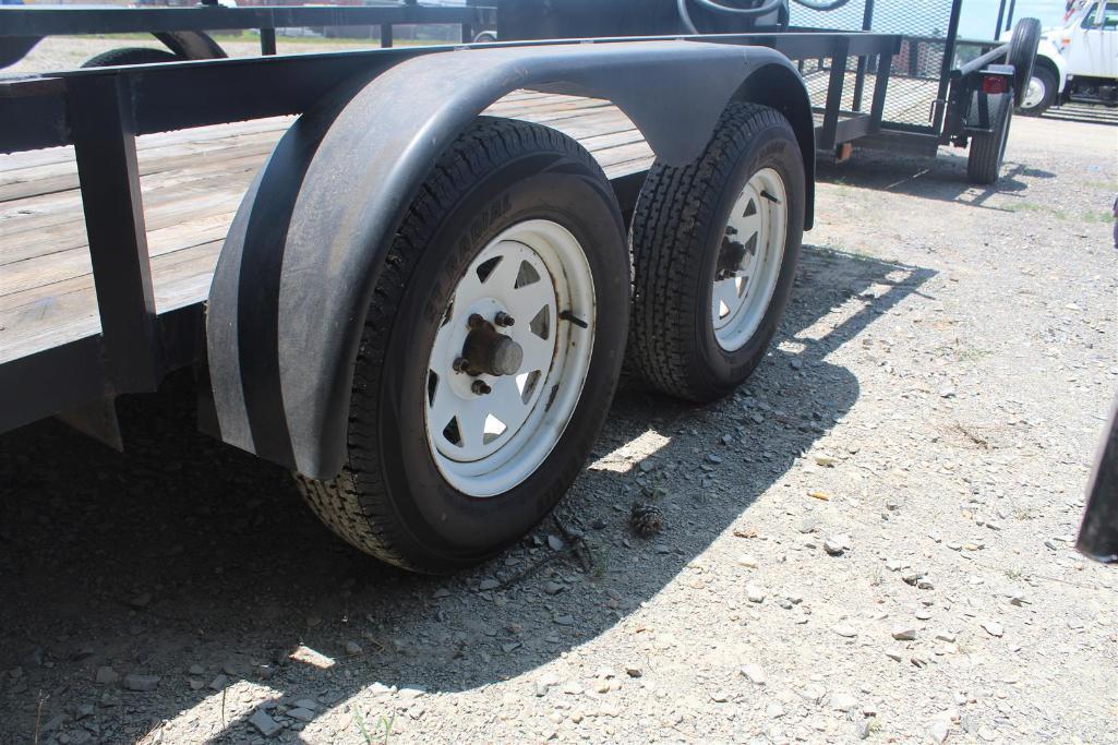 12FT X 6 1/2 FT TAG TRAILER NO TITLE