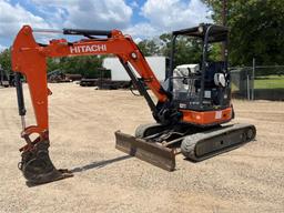 2014 HITACHI ZX35U-5N MINI EXCAVATOR
