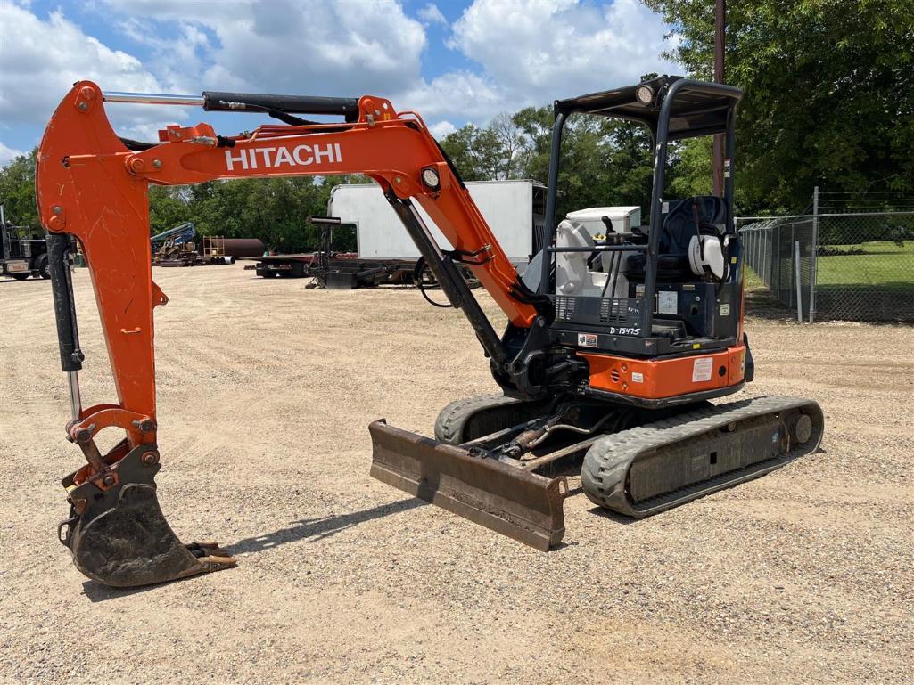 2014 HITACHI ZX35U-5N MINI EXCAVATOR
