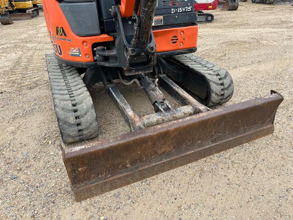 2014 HITACHI ZX35U-5N MINI EXCAVATOR